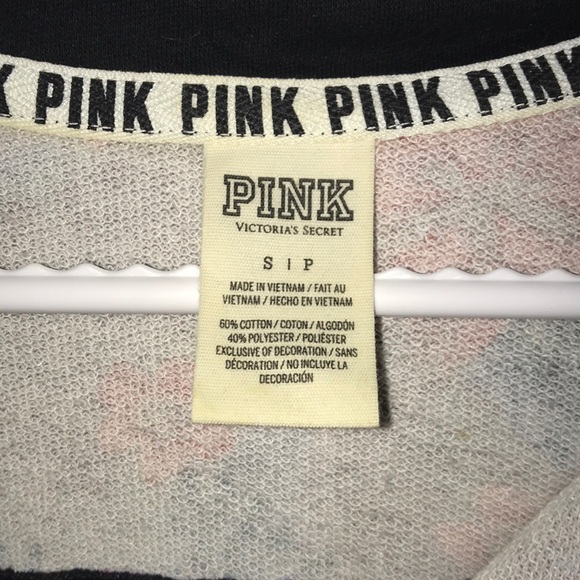 Pink half zip hoodie - Picture 3 of 3
